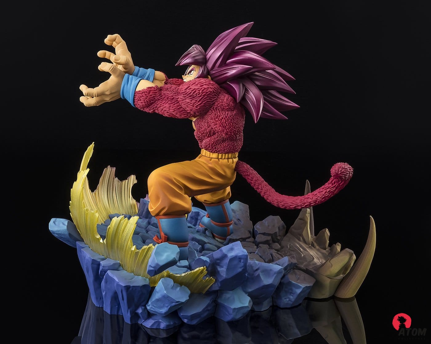 Figurine Figuarts ZERO Super Saiyan 4 Son Goku Daima (20cm). Bandai Tamashii Nations – Image 6