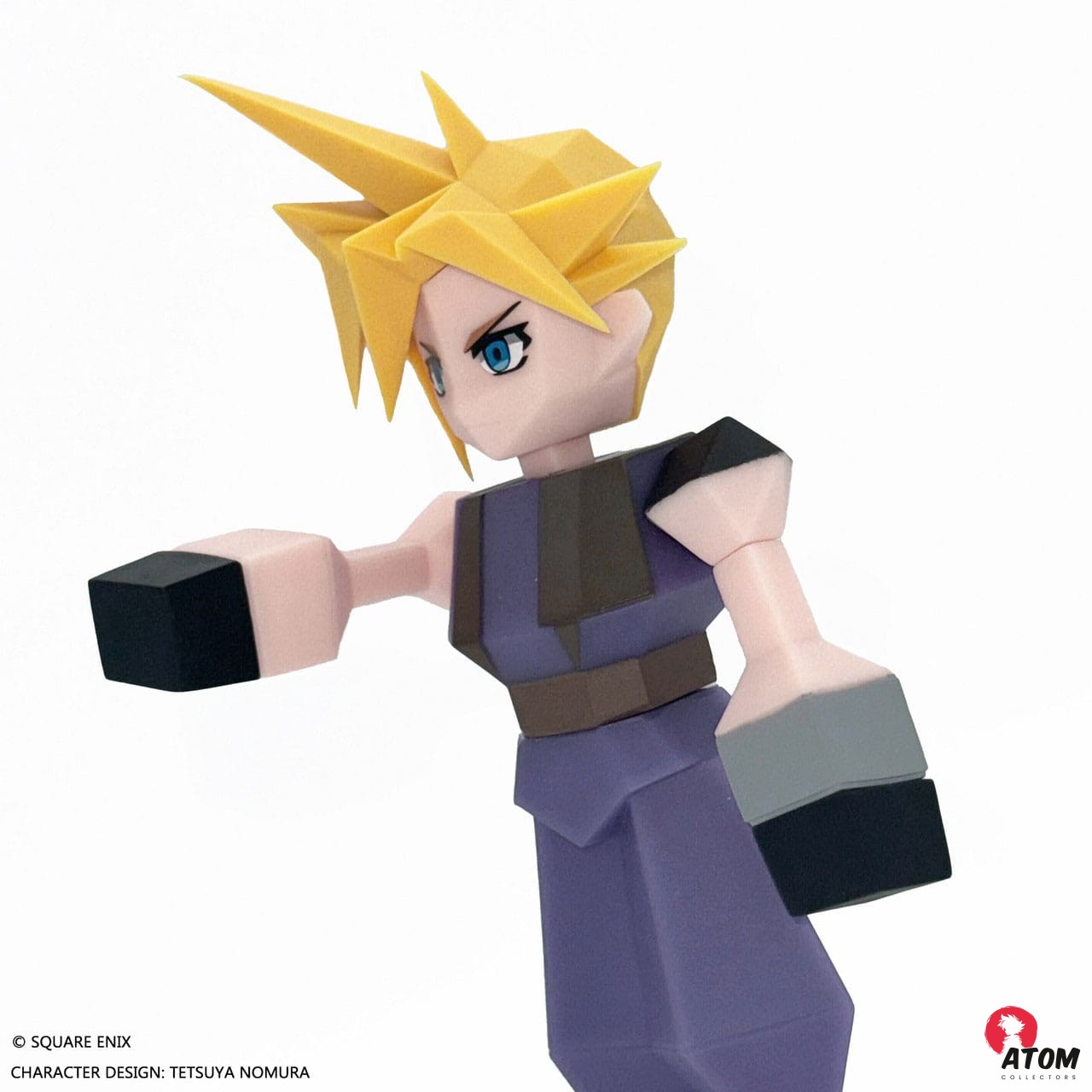 Final Fantasy 7 - Figurine Cloud Strife Polygon - 15cm – Image 2