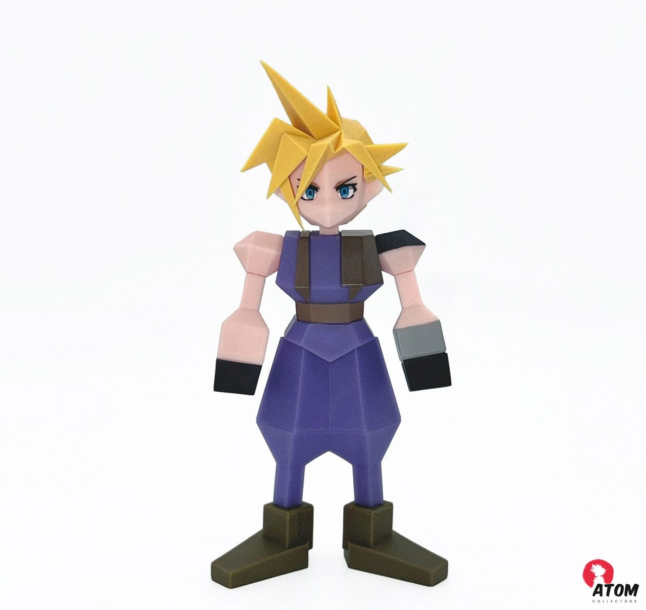 Final Fantasy 7 - Figurine Cloud Strife Polygon - 15cm