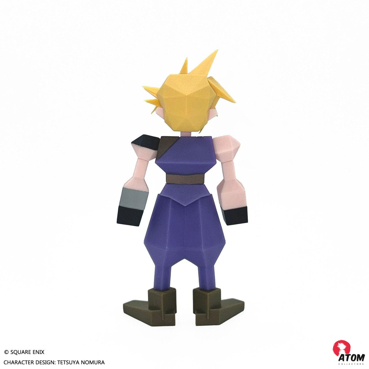 Final Fantasy 7 - Figurine Cloud Strife Polygon - 15cm – Image 4