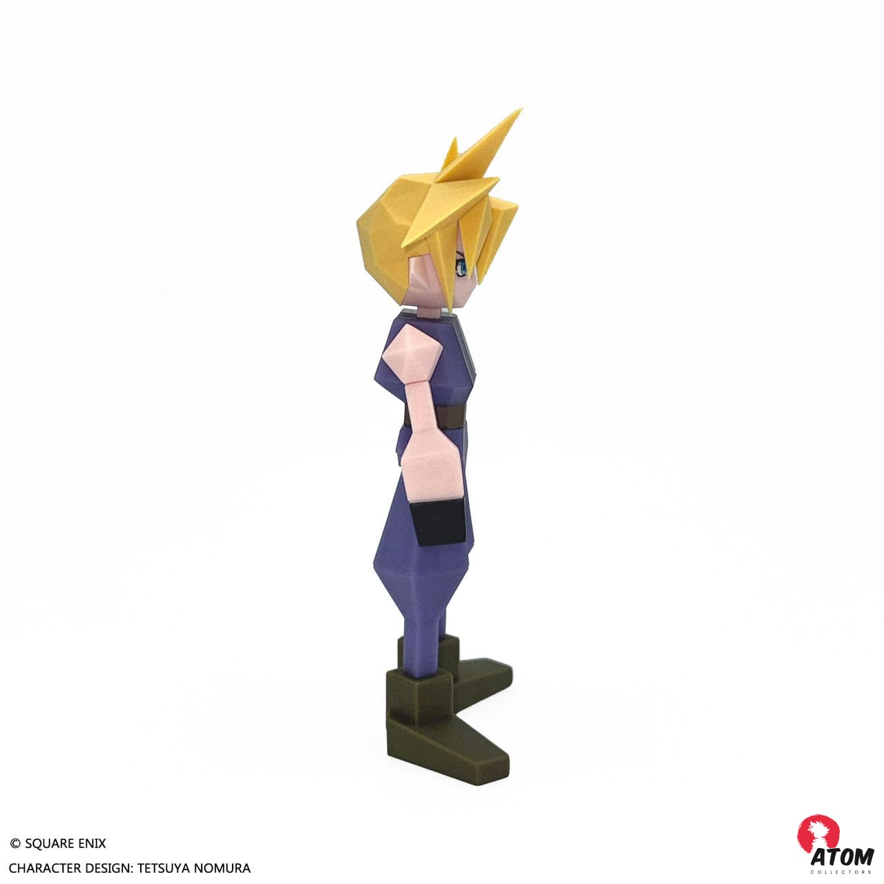 Final Fantasy 7 - Figurine Cloud Strife Polygon - 15cm – Image 5