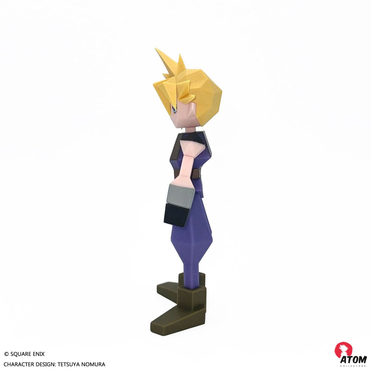 Final Fantasy 7 - Figurine Cloud Strife Polygon - 15cm – Image 6