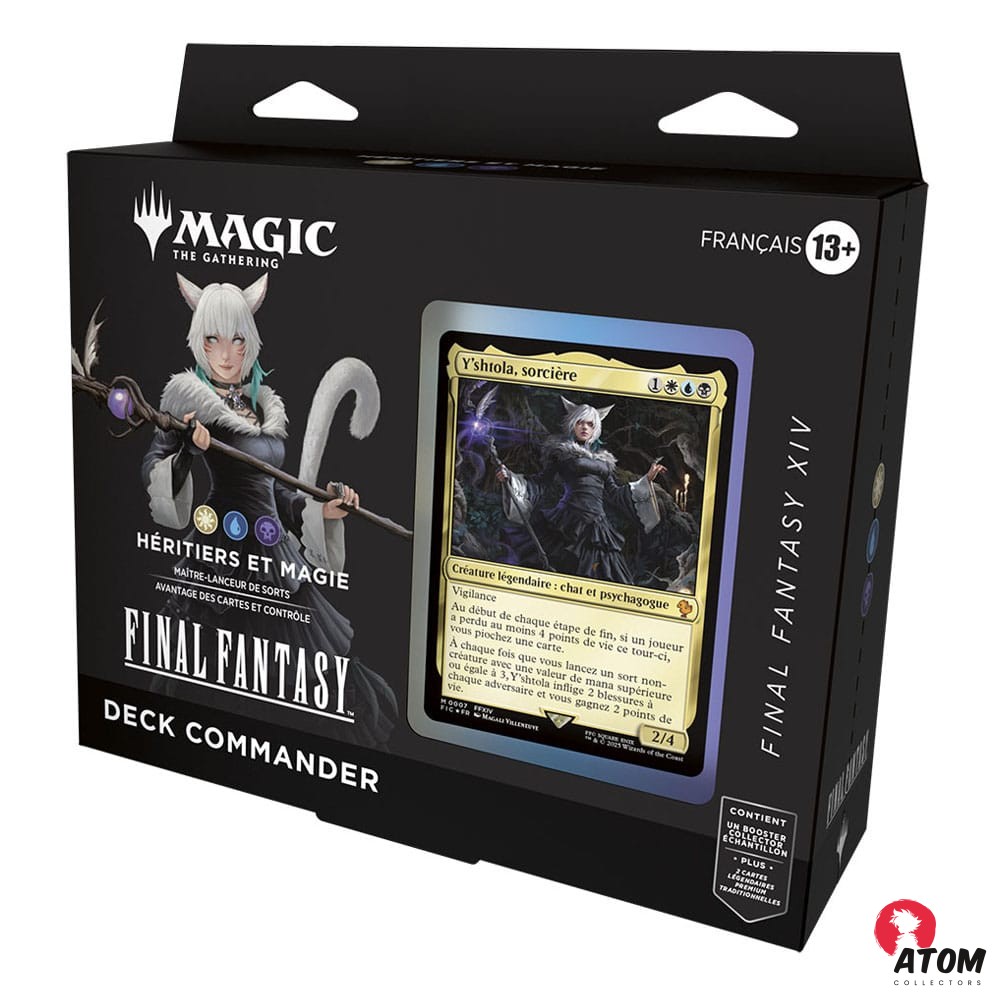 Final Fantasy X Magic The Gathering - FRANCAIS - Deck Commander Y'SHTOLA – Image 2