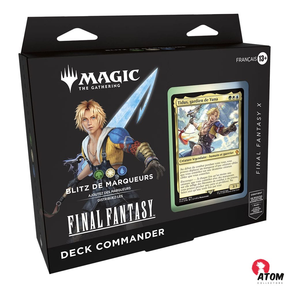 Final Fantasy X Magic The Gathering - FRANCAIS - Deck Commander TIDUS