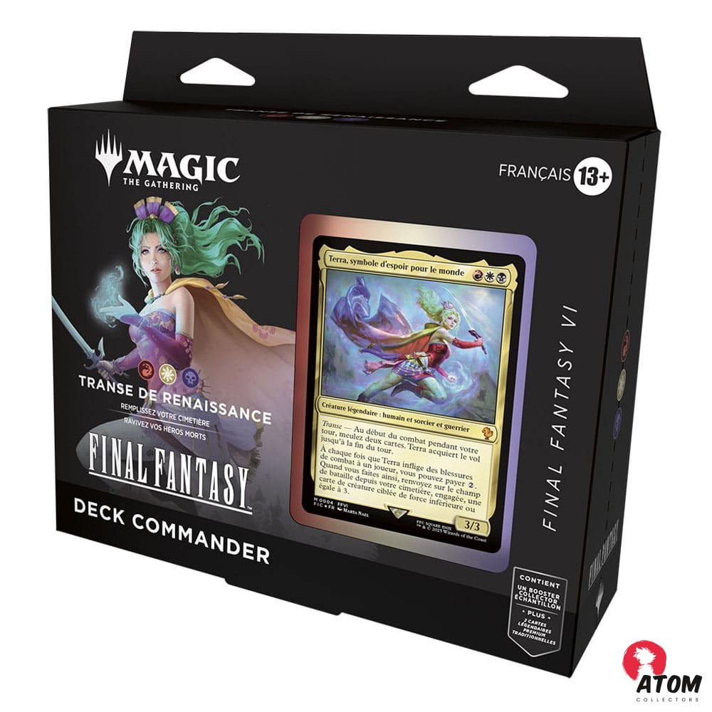 Final Fantasy X Magic The Gathering - FRANCAIS - Deck Commander TERRA – Image 2