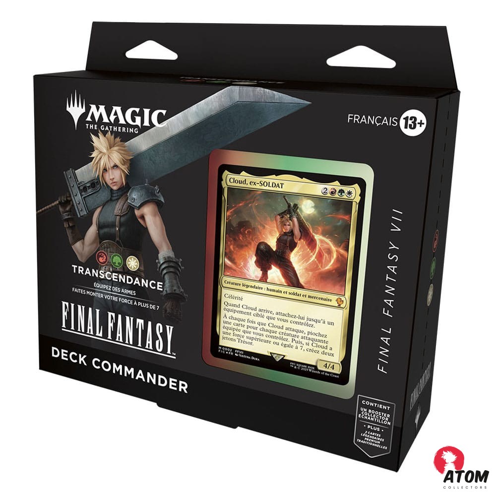 Final Fantasy X Magic The Gathering - FRANCAIS - Deck Commander CLOUD – Image 2
