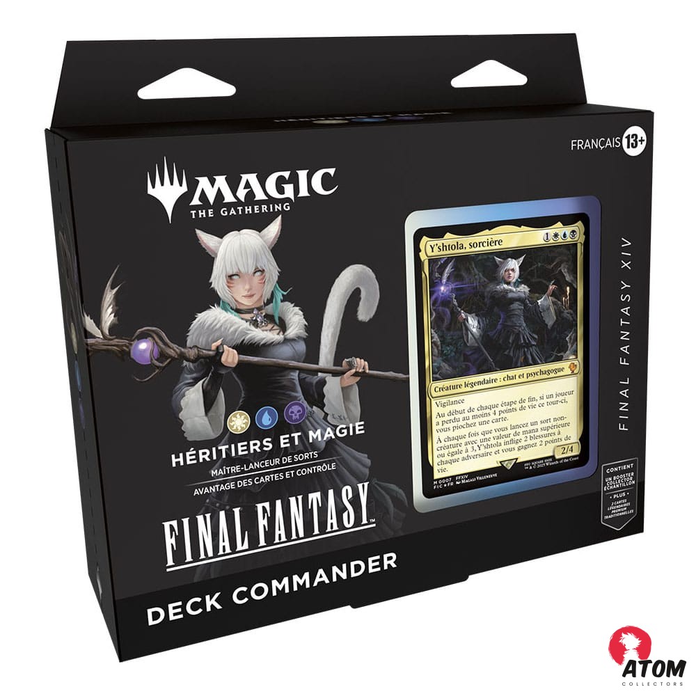 Final Fantasy X Magic The Gathering - FRANCAIS - Deck Commander Y'SHTOLA