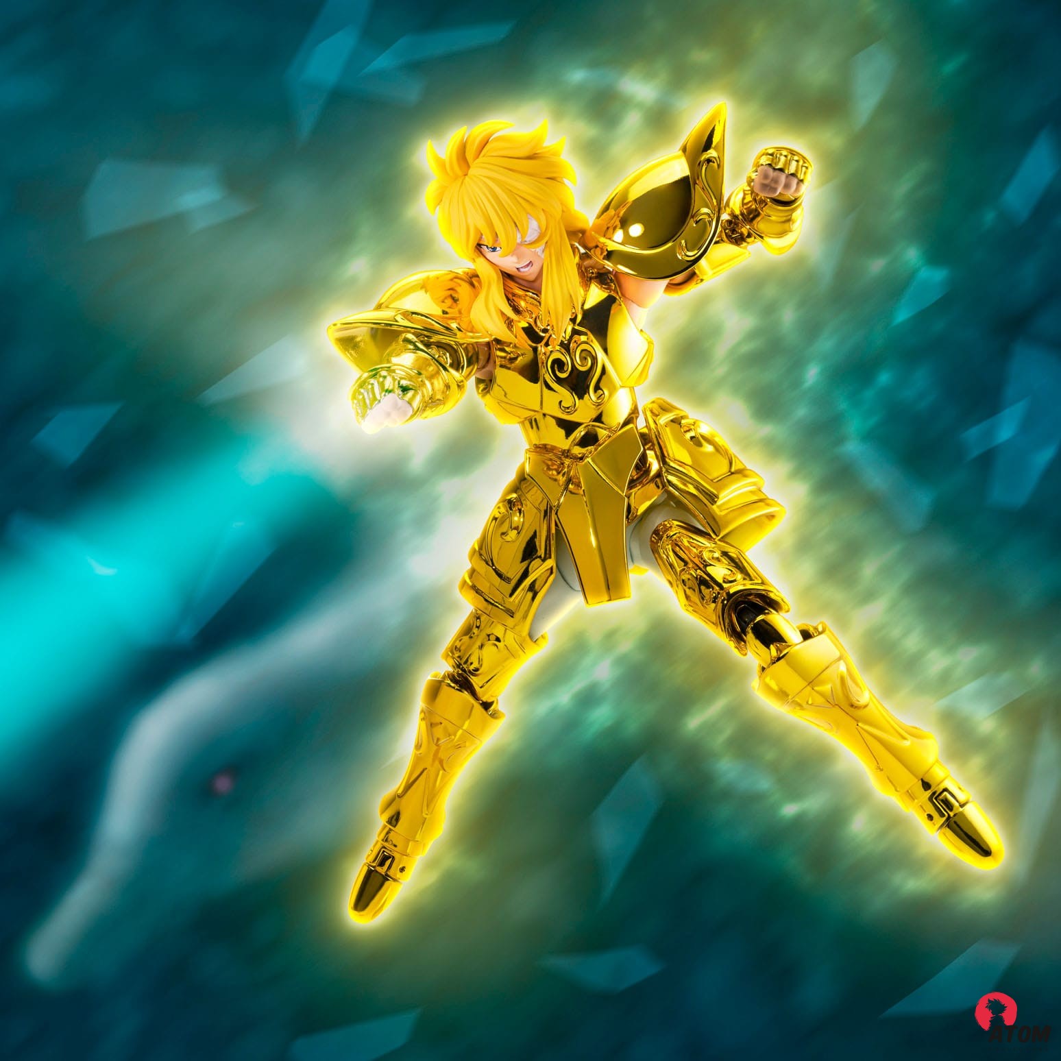 Figurine Myth Cloth EX - Hyoga du Verseau - Héritier de l'Armure d'Or (17cm). Bandai Tamashii Nations – Image 2