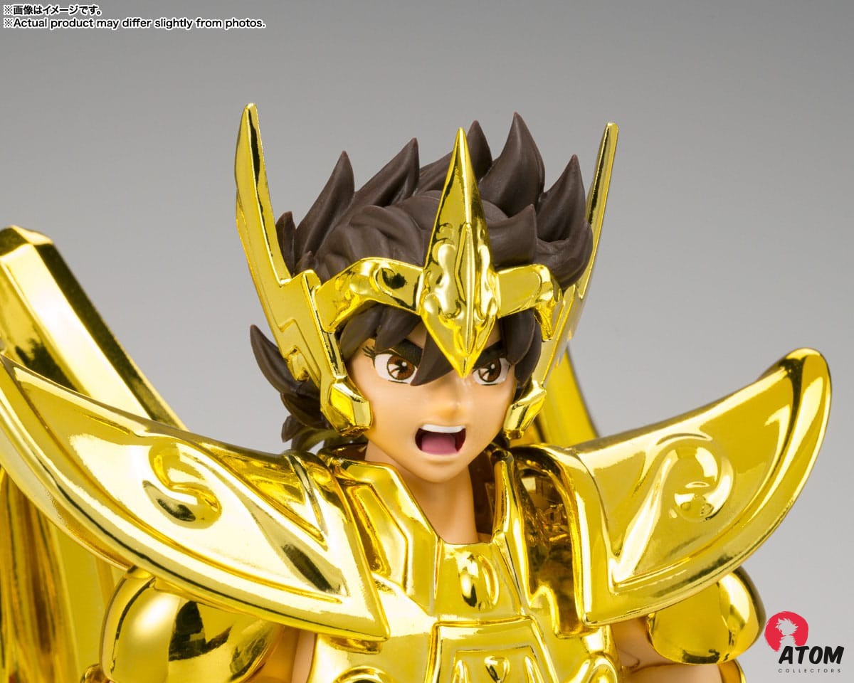 Figurine Myth Cloth EX - Seiya du Sagittaire - Héritier de l'Armure d'Or (17cm). Bandai Tamashii Nations – Image 7