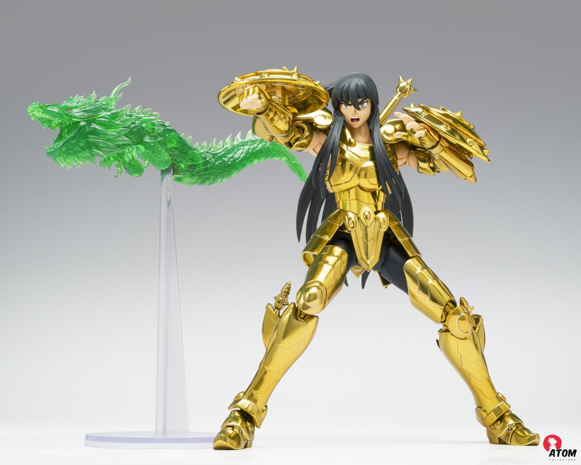 Figurine Myth Cloth EX - Shiryu de la Balance - Héritier de l'Armure d'Or - (18cm). Bandai Tamashii Nations – Image 2