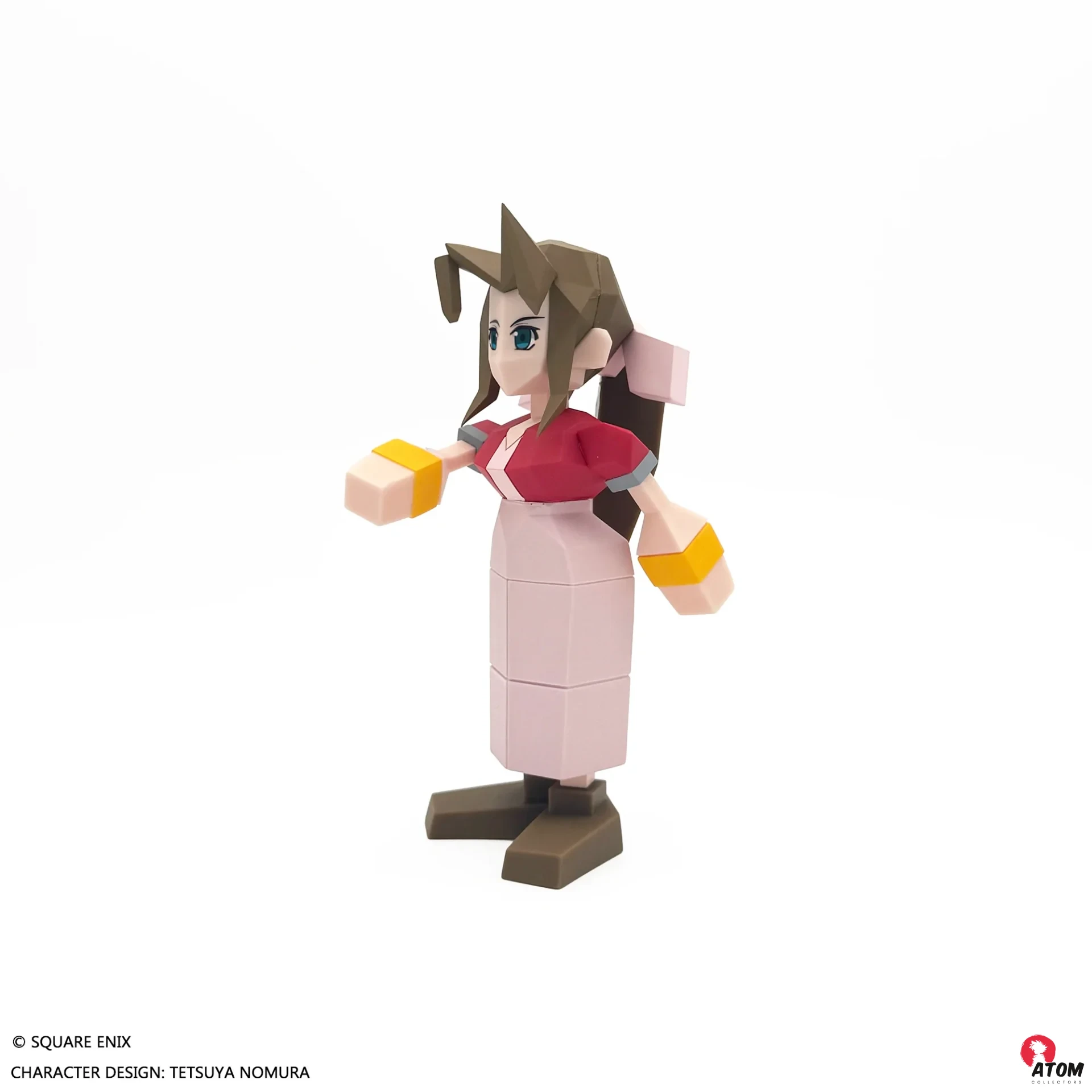 Final Fantasy 7 - Figurine Aerith Polygon - (14cm) - Squar Enix – Image 5