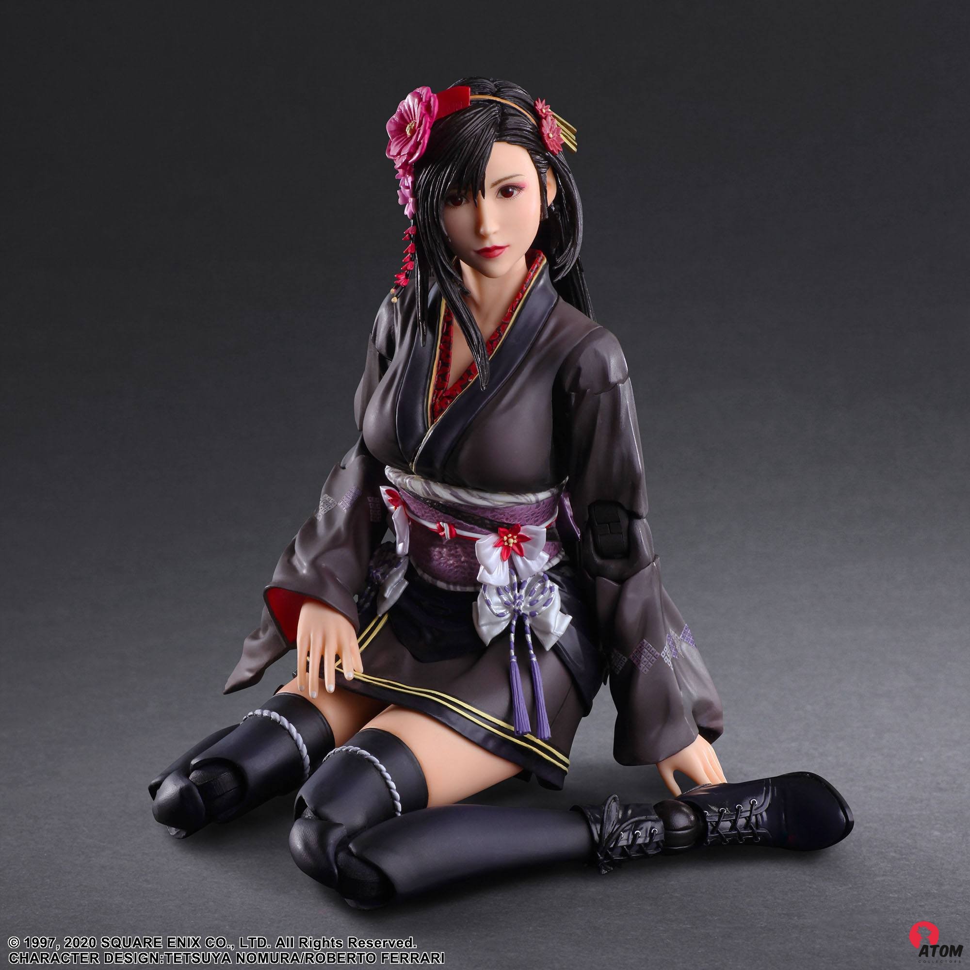 Final Fantasy 7 REMAKE - Play Arts Kai - Figurine Tifa Lockhart Exotic Dress Version - (25cm) - Square Enix – Image 4
