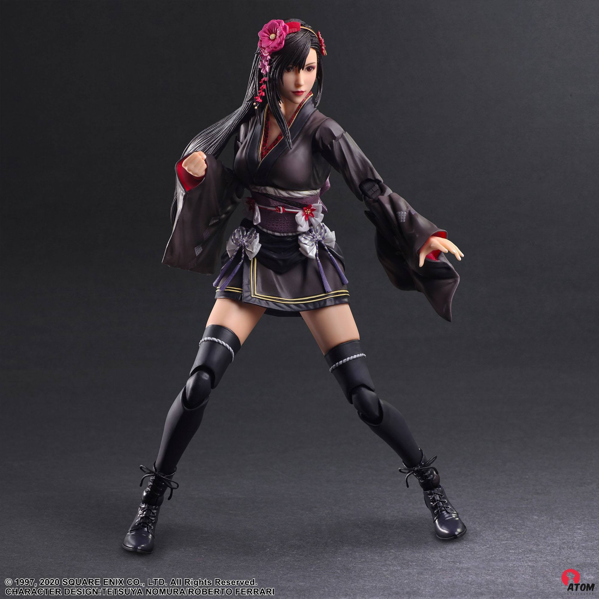 Final Fantasy 7 REMAKE - Play Arts Kai - Figurine Tifa Lockhart Exotic Dress Version - (25cm) - Square Enix – Image 5