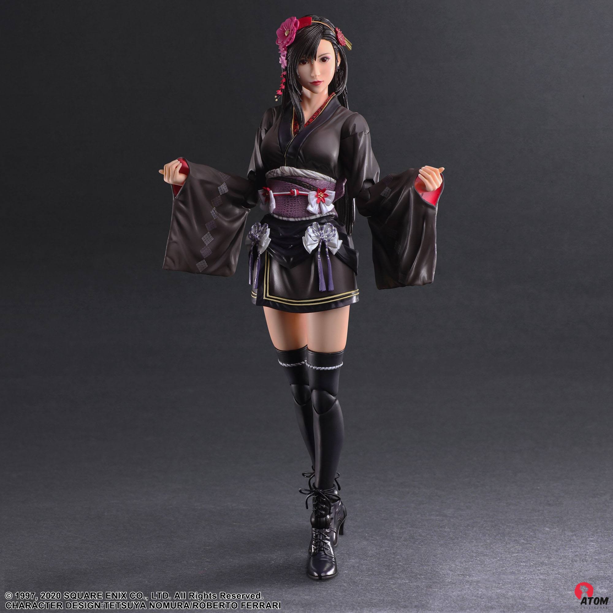 Final Fantasy 7 REMAKE - Play Arts Kai - Figurine Tifa Lockhart Exotic Dress Version - (25cm) - Square Enix – Image 6