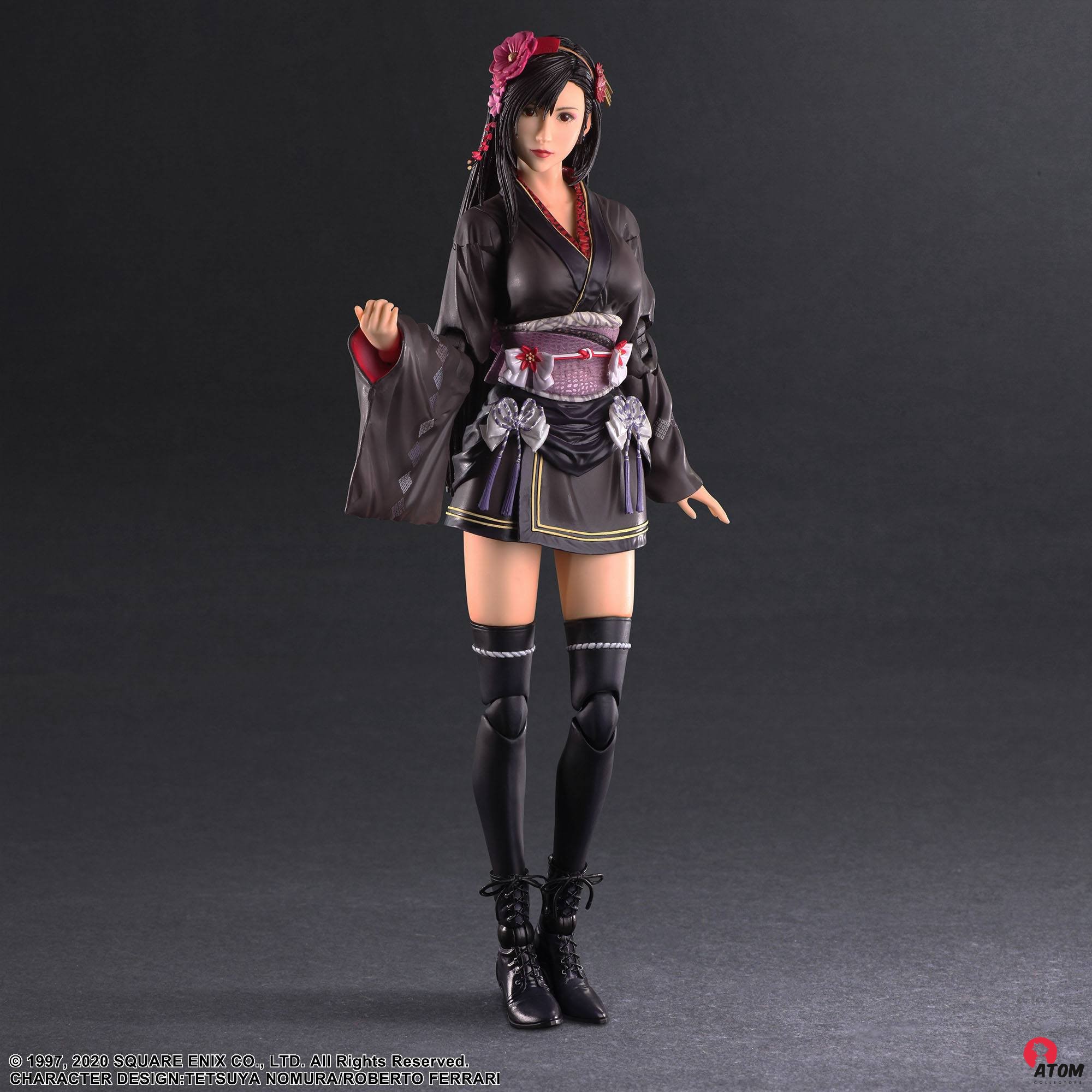 Final Fantasy 7 REMAKE - Play Arts Kai - Figurine Tifa Lockhart Exotic Dress Version - (25cm) - Square Enix