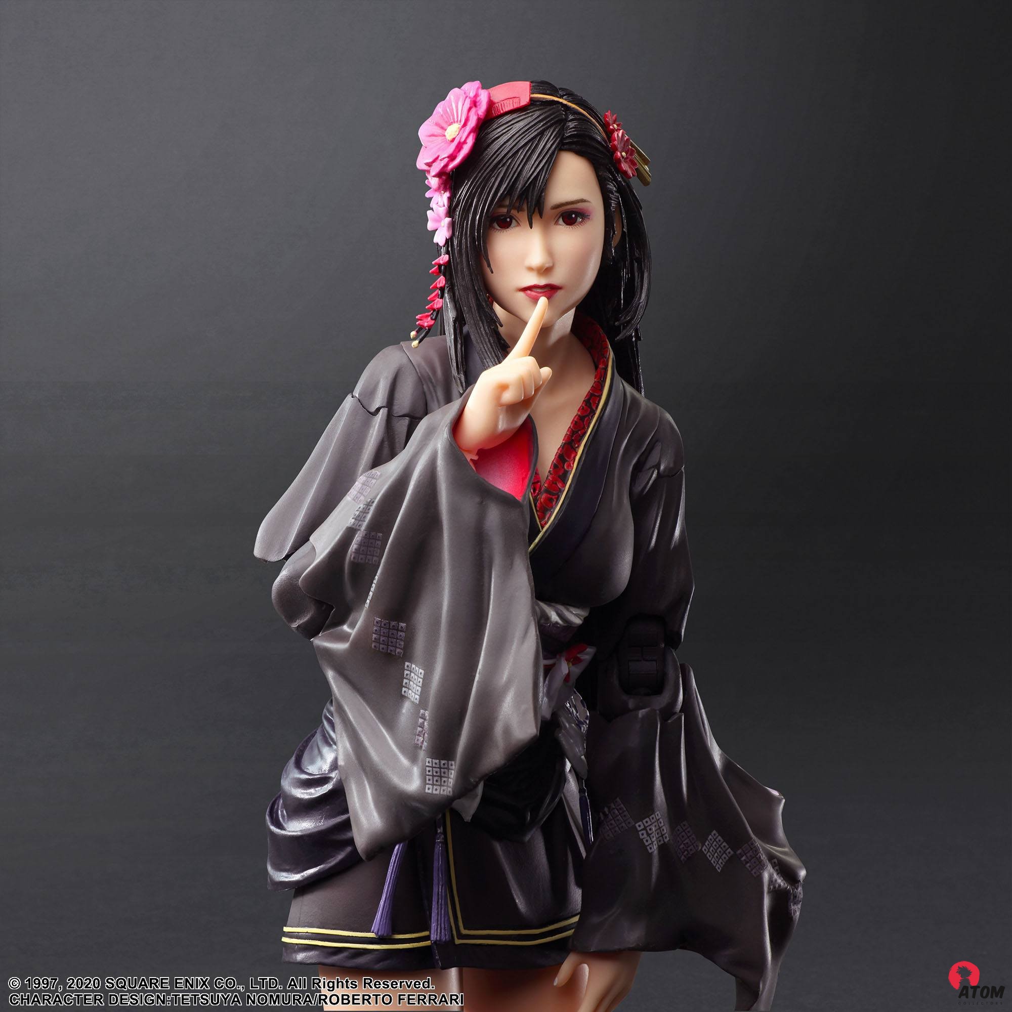 Final Fantasy 7 REMAKE - Play Arts Kai - Figurine Tifa Lockhart Exotic Dress Version - (25cm) - Square Enix – Image 8