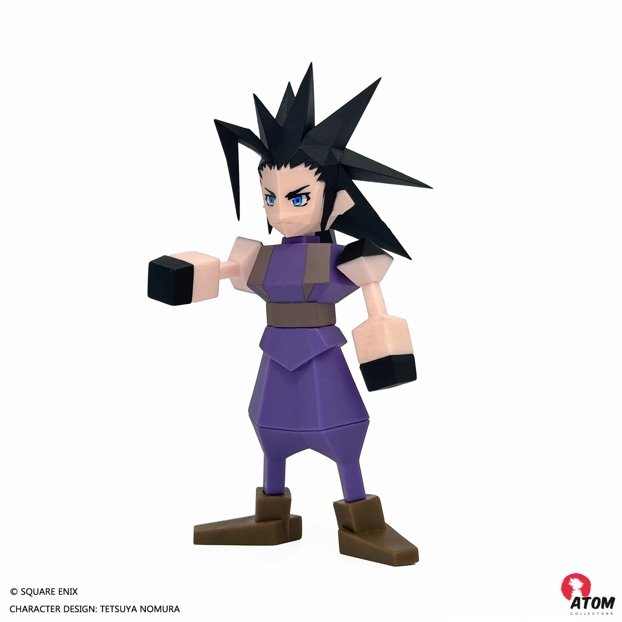 Final Fantasy 7 - Figurine Zack Fair Polygon - (16 cm) - Square Enix – Image 2