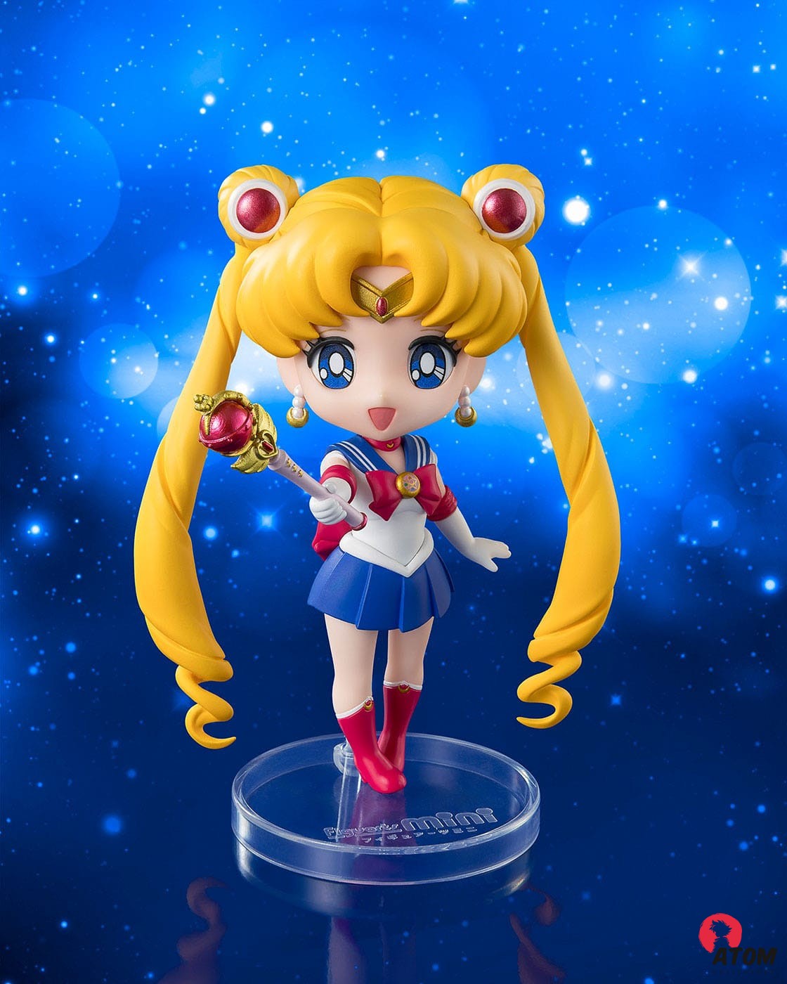Figurine Figuarts - MINI Sailor Moon R - Crystal Star Compact Edition (9cm) - Bandai Tamashii Nations – Image 3