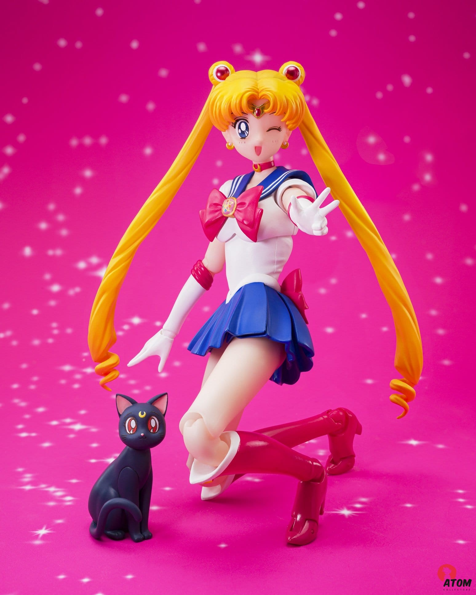 Figurine S.H. Figuarts - Sailor Moon - Crystal Star Compact Edition - (14cm) - Bandai Tamashii Nations – Image 4