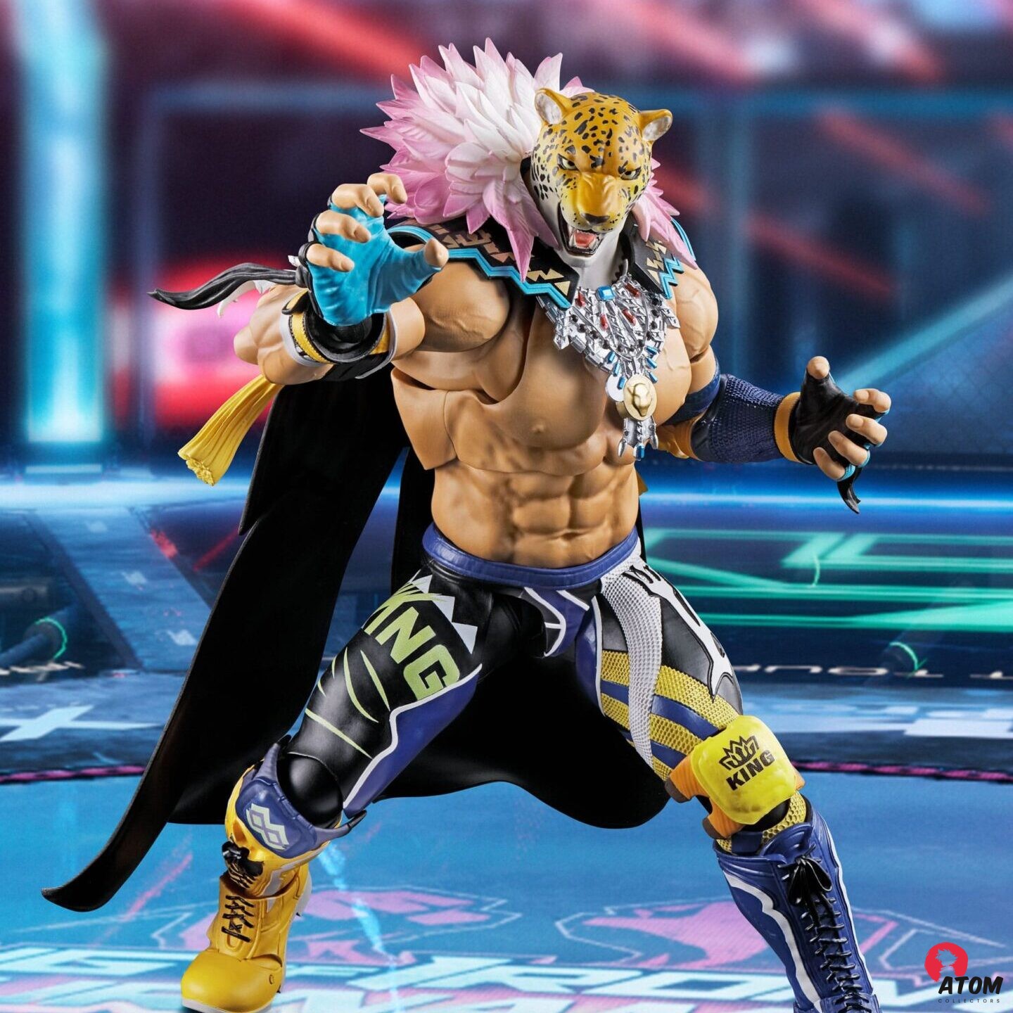 Figurine S.H. Figuarts - King - Tekken - (17cm). Bandai Tamashii Nations