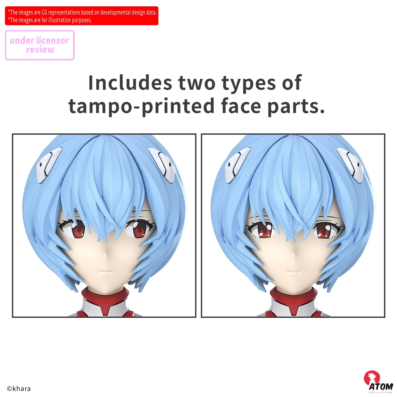 Evangelion - Plastic Model Kit - Figurine 30 PM Rei Ayanami (Plug Suit Ver.) - Bandai – Image 3