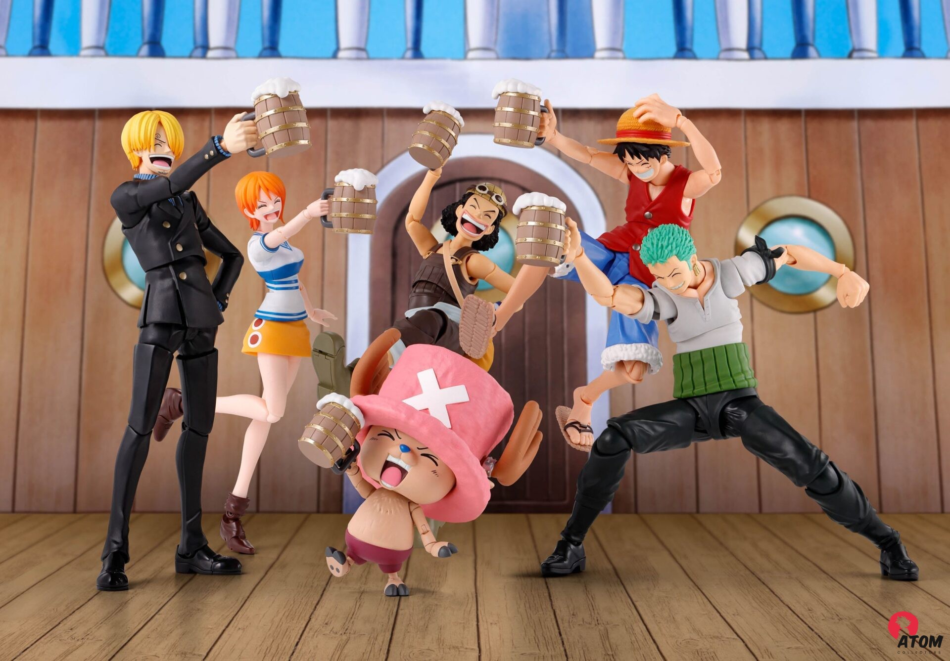 Figurine S.H. Figuarts - One Piece - Accessoires The Straw Hat Crew Party Set. Bandai Tamashii Nations – Image 2