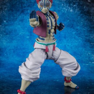 Figurine S.H. Figuarts - Demon Slayer- Figurine  Akaza - (15 cm) . Bandai Tamashii Nations