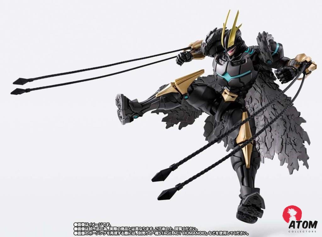 Figurine S.H. Figuarts - My Hero Academia - Figurine Armored All Might - (20 cm) . Bandai Tamashii Nations – Image 3