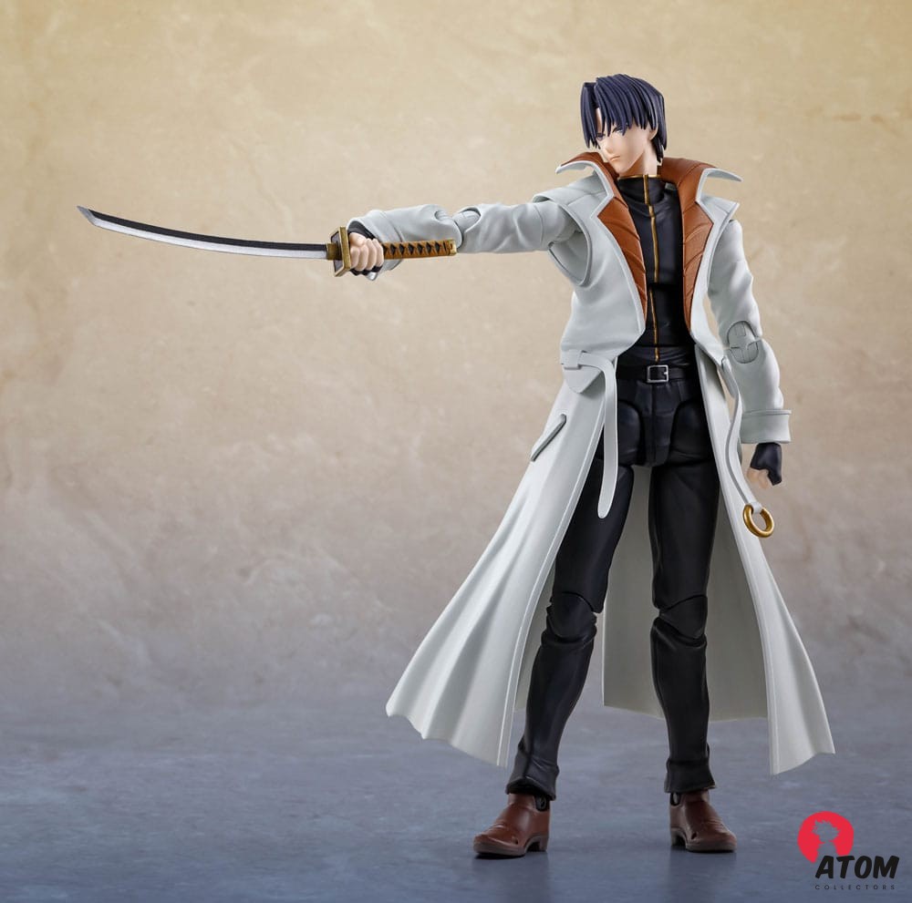 Figurine S.H. Figuarts Aoshi Shinomori (17cm). Bandai Tamashii Nations – Image 2