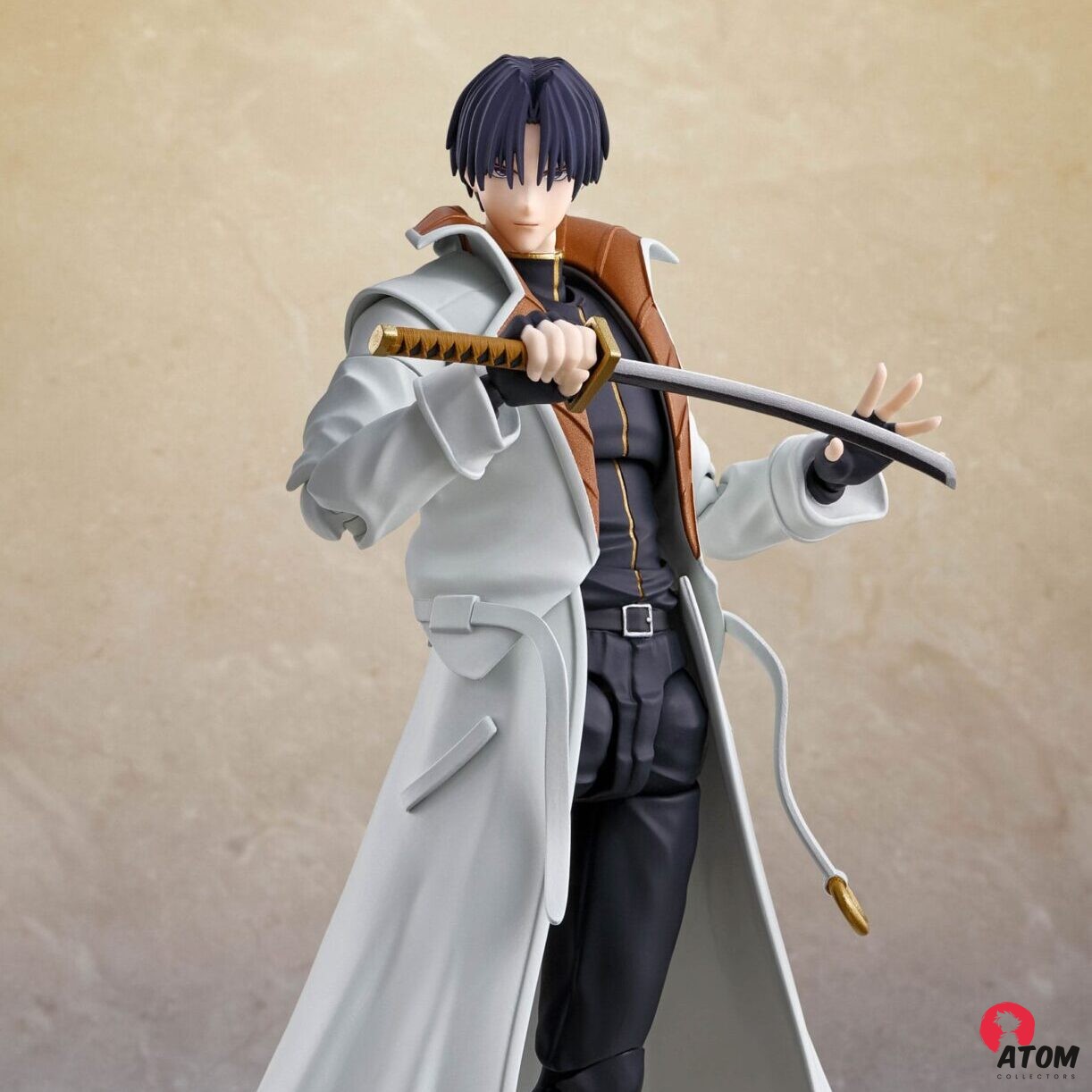 Figurine S.H. Figuarts Aoshi Shinomori (17cm). Bandai Tamashii Nations