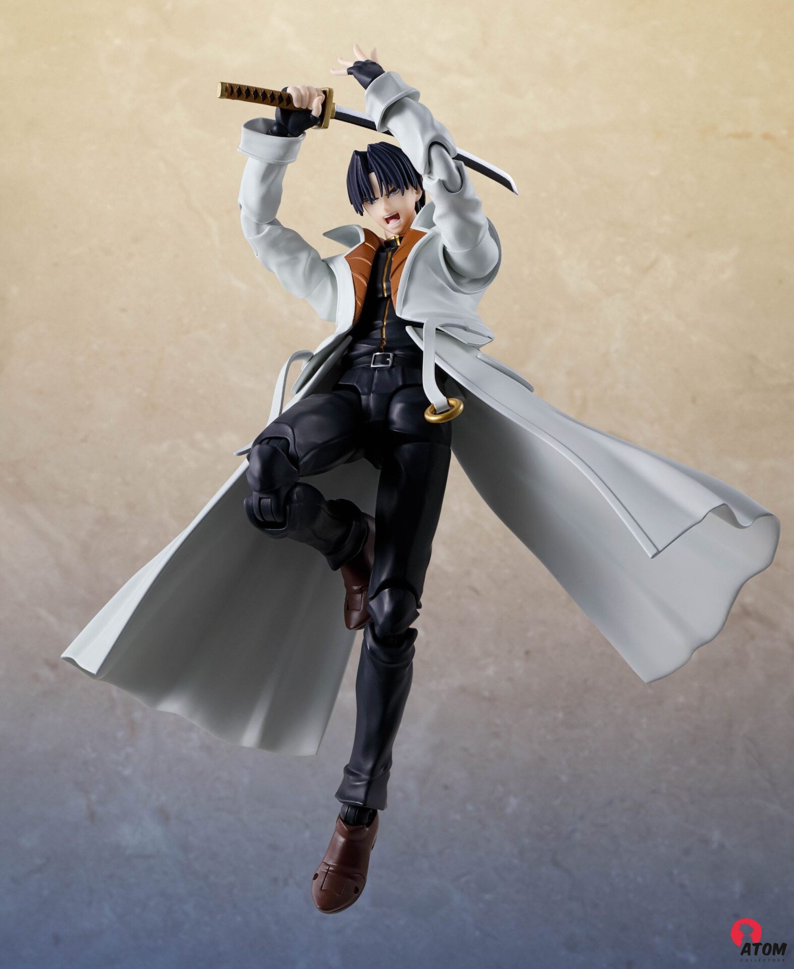 Figurine S.H. Figuarts Aoshi Shinomori (17cm). Bandai Tamashii Nations – Image 3