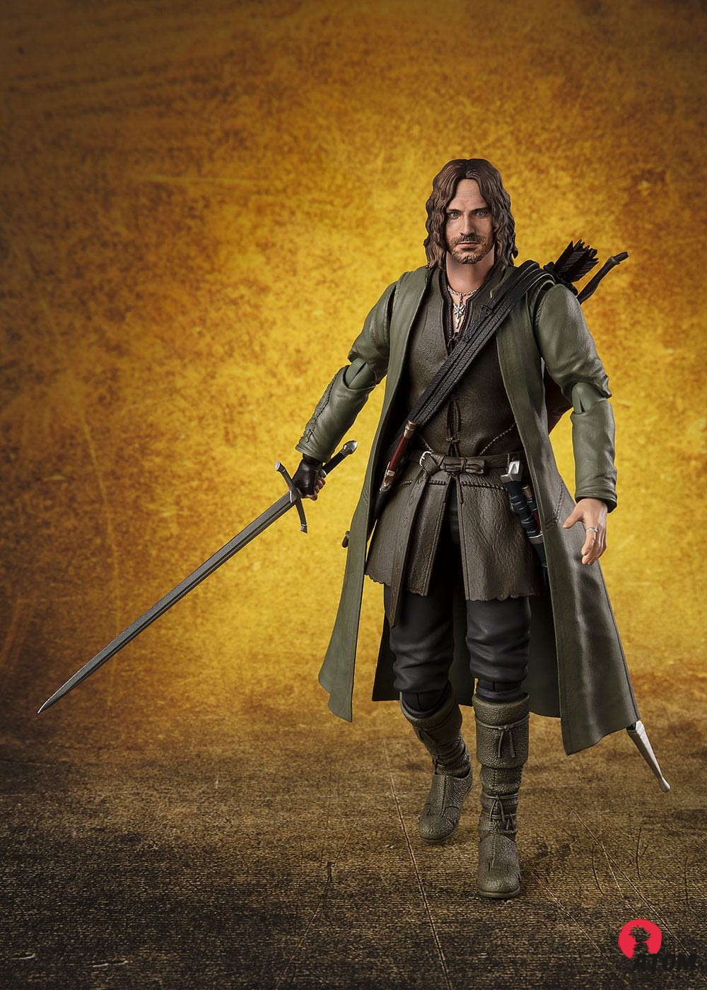 Figurine S.H Figuarts - Lord of the Rings - Aragorn (16 cm). Bandai Tamashii Nations – Image 2