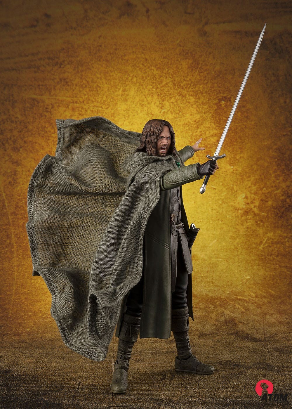 Figurine S.H Figuarts - Lord of the Rings - Aragorn (16 cm). Bandai Tamashii Nations – Image 6