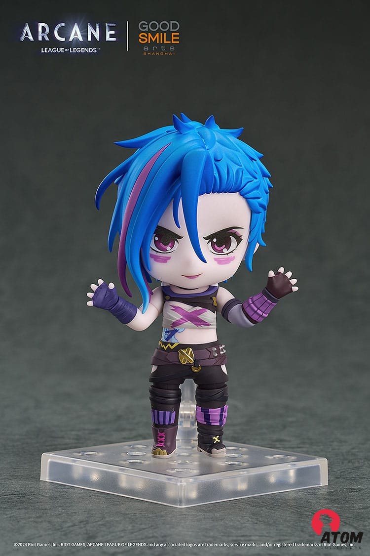 Arcane - Figurine Nendoroid Jinx Arcane Ver. - (10 cm) - Good Smile Company – Image 4