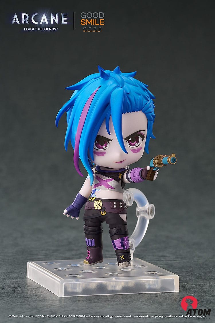 Arcane - Figurine Nendoroid Jinx Arcane Ver. - (10 cm) - Good Smile Company – Image 5