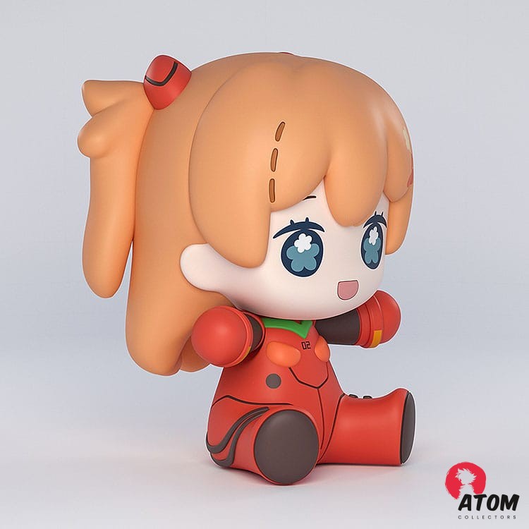 Rebuild of Evangelion figurine Chibi Huggy Good Smile Asuka Shikinami Langley: Plugsuit Ver. (7 cm) - Good Smile Company – Image 2