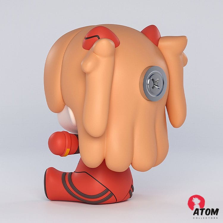 Rebuild of Evangelion figurine Chibi Huggy Good Smile Asuka Shikinami Langley: Plugsuit Ver. (7 cm) - Good Smile Company – Image 3