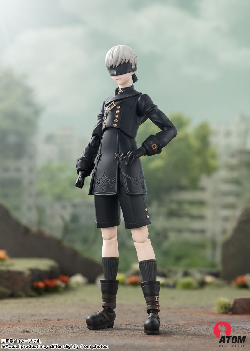 Figurine S.H. Figuarts - Nier - Automata 9S - (15 cm) . Bandai Tamashii Nations