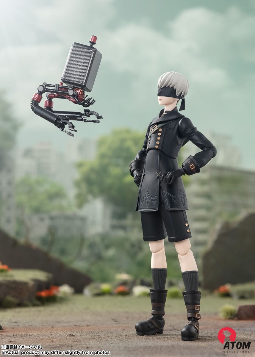 Figurine S.H. Figuarts - Nier - Automata 9S - (15 cm) . Bandai Tamashii Nations – Image 2
