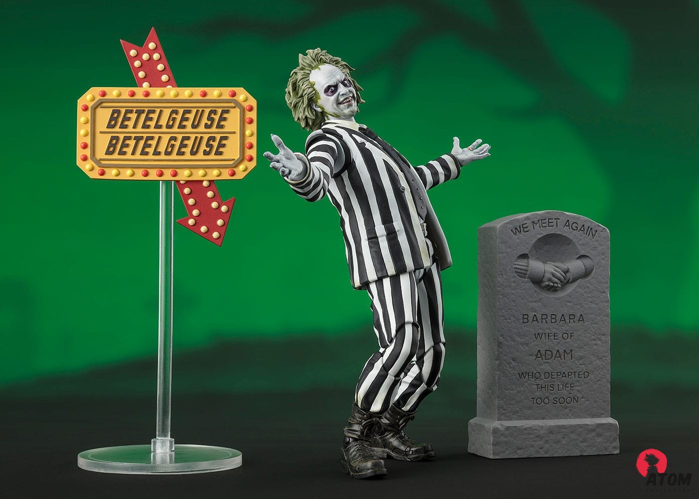 Figurine S.H. Figuarts - Beetlejuice Beetlejuice - Figurine Beetlejuice - (15 cm) . Bandai Tamashii Nations – Image 5