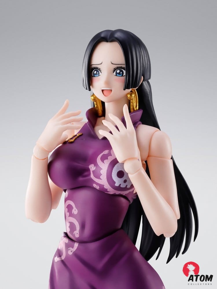 One Piece figurine S.H.Figuarts Boa Hancock -Marineford- (16 cm). Bandai Tamashii Nations – Image 6