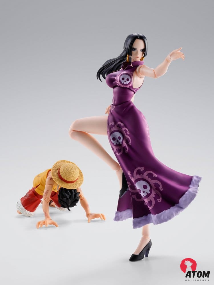 One Piece figurine S.H.Figuarts Boa Hancock -Marineford- (16 cm). Bandai Tamashii Nations – Image 4