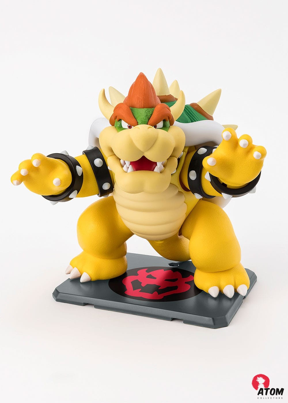 Figurine S.H. Figuarts - Super Mario - Figurine Bowser - (13 cm) . Bandai Tamashii Nations – Image 4