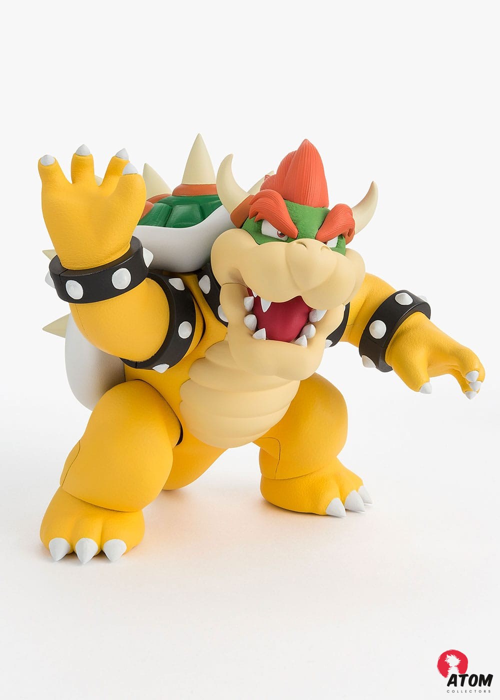 Figurine S.H. Figuarts - Super Mario - Figurine Bowser - (13 cm) . Bandai Tamashii Nations