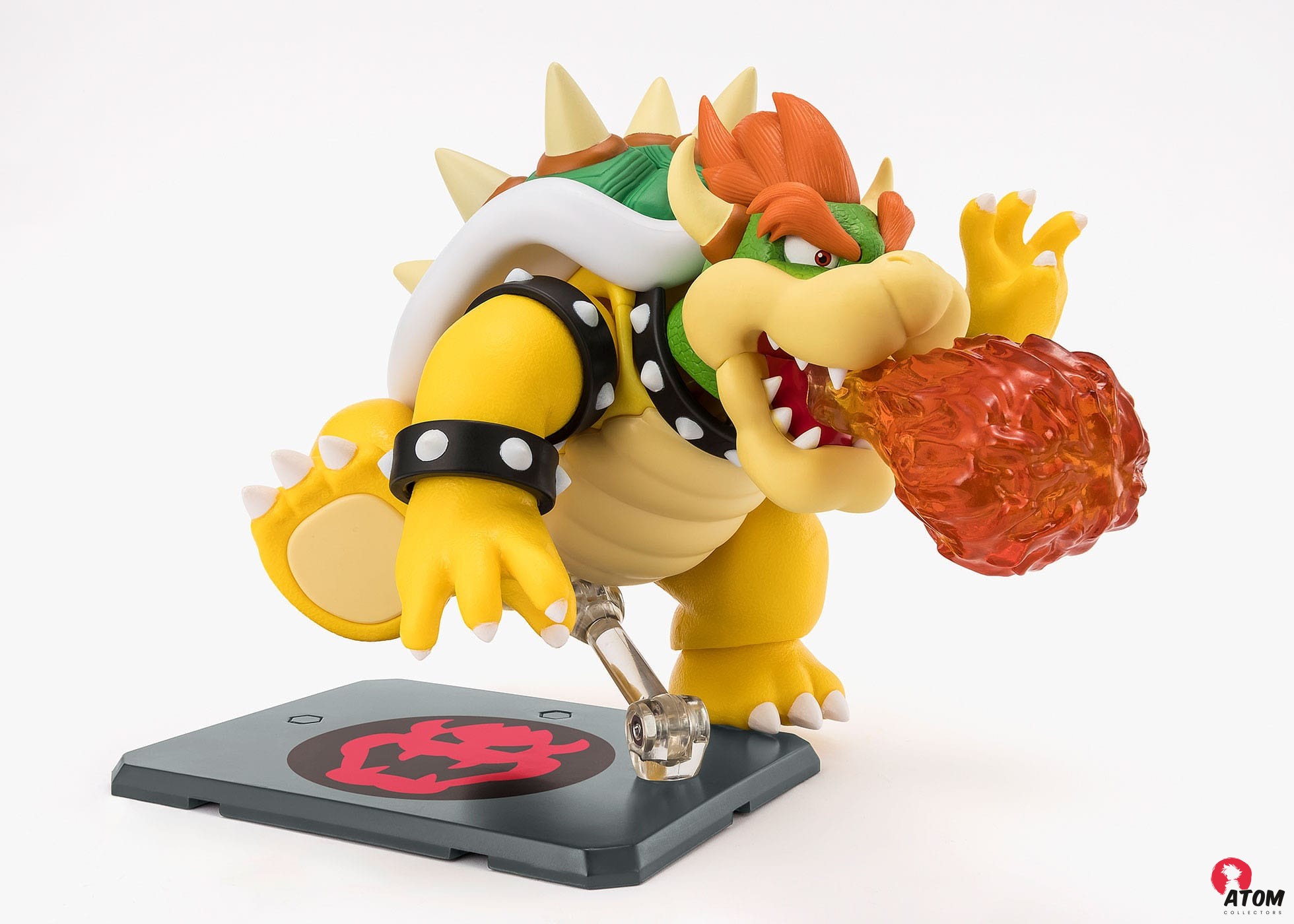 Figurine S.H. Figuarts - Super Mario - Figurine Bowser - (13 cm) . Bandai Tamashii Nations – Image 2