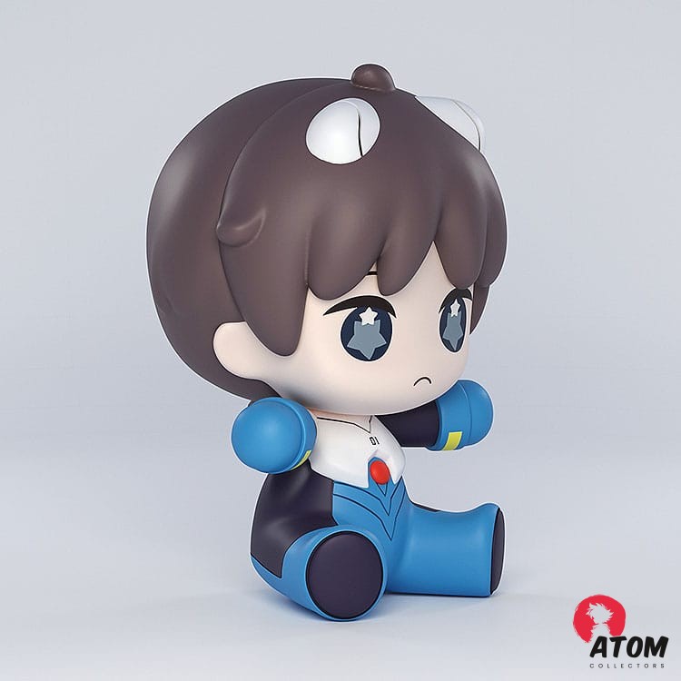 Rebuild of Evangelion figurine Chibi Huggy Good Smile Shinji Ikari: Plugsuit Ver. (7 cm) - Good Smile Company – Image 2