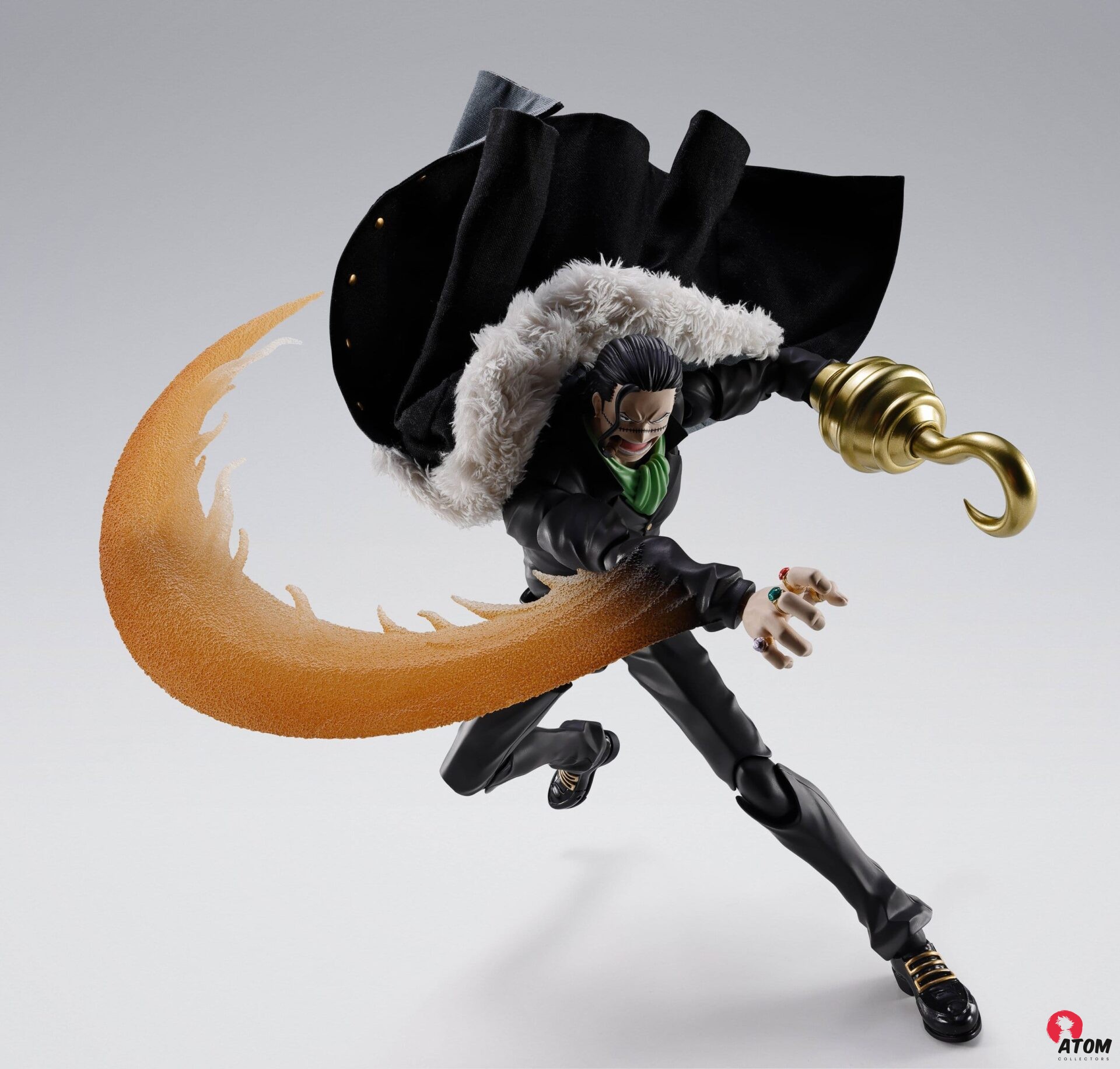 Figurine S.H. Figuarts - Sir Crocodile -Marineford- (18 cm) . Bandai Tamashii Nations – Image 2