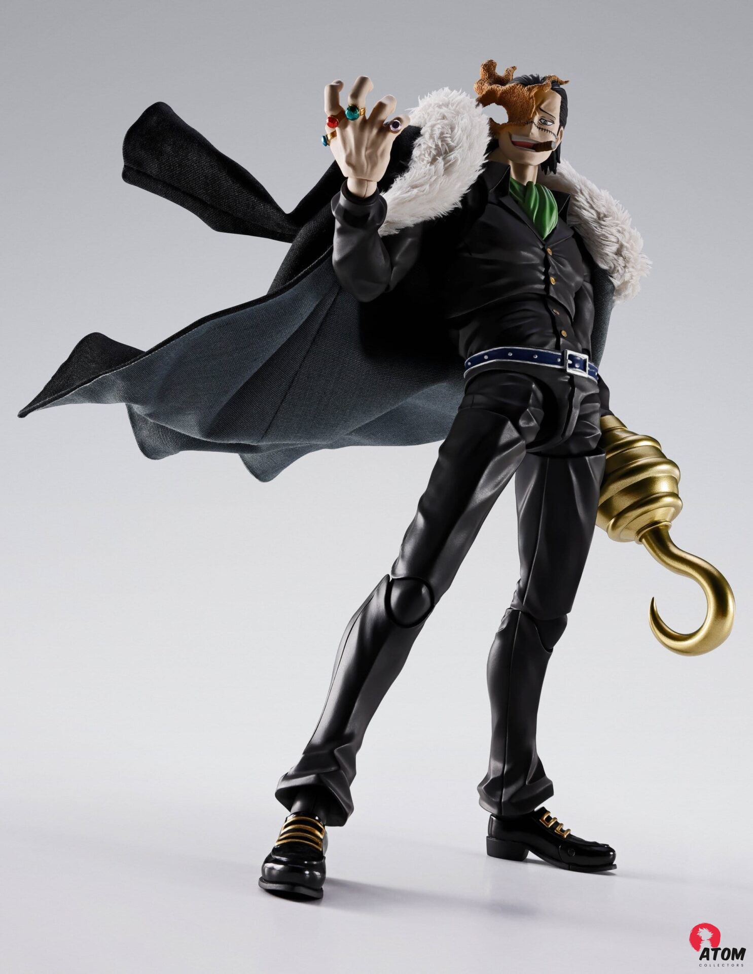 Figurine S.H. Figuarts - Sir Crocodile -Marineford- (18 cm) . Bandai Tamashii Nations – Image 4