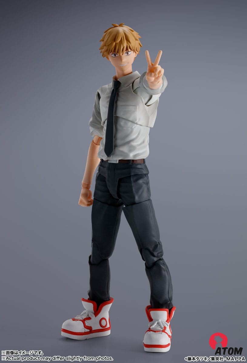 Figurine S.H. Figuarts - Chainsaw Man - Denji - (15 cm) . Bandai Tamashii Nations – Image 2