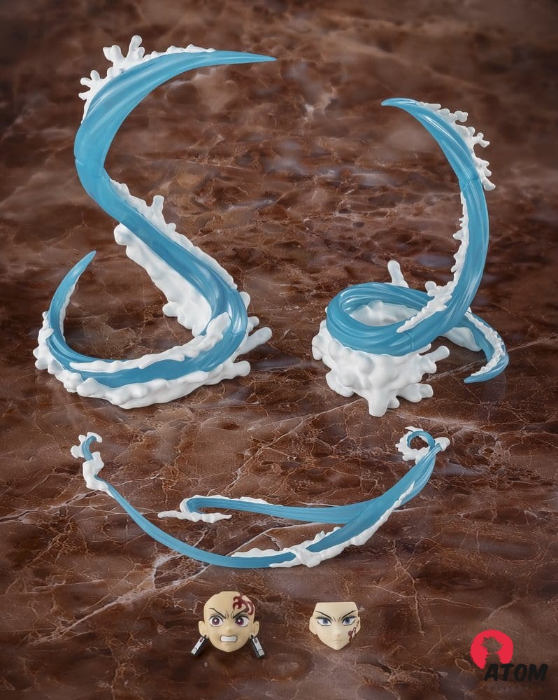 Demon Slayer: Kimetsu no Yaiba - Accessoires S.H. Figuarts - Tanjiro Kamado & Giyu Tomioka Water Breathing Option Parts Set - Tamashii Nations